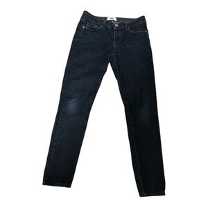 Paige Dark Blue Skyline Skinny Jeans  Denim Size 28